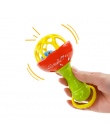 Dziecko Grzechotki zabawki Inteligencji Chwytając Dziąsła Plastikowa Ręka Dzwon Grzechotka Funny Edukacyjne Mobiles Zabawki Prez