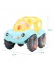 Dziecko Plastikowe nietoksyczny Kolorowe Zwierzęta Rąk Jingle Drżenie Dzwon Samochód Grzechotki Zabawki Muzyczne Handbell dla Dz