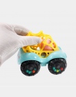 Dziecko Plastikowe nietoksyczny Kolorowe Zwierzęta Rąk Jingle Drżenie Dzwon Samochód Grzechotki Zabawki Muzyczne Handbell dla Dz
