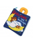 12 stron Miękką Szmatką Dziewczyny Boys Baby Wózek Rustle Dźwięku Książki Edukacyjne Dla Niemowląt Grzechotka Zabawki Dla Noworo