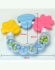Cartoon Mobiles Zabawki Edukacyjne Gryzie Zęby Gryzak Dla Niemowląt Baby Grzechotka Zabawki Łóżko Dzwon Silikonowe Handbell Jing