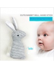 Baby Grzechotka Zabawki Zwierząt Śliczny Królik Bells Ręczne Pluszowe Zabawki Dla Dzieci Z BB Dźwięk Toy Prezent Boże Narodzenie