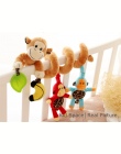 Noworodka Zabawki Dla Niemowląt 0-12 Miesięcy Wypchane Zabawki Zwierząt Baby Wózek Spacerowy Łóżko Wiszące Grzechotki Grzechotka