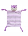 Newborn Maluch Dzieci Pluszowy Ręcznik Zabawki Kot Kreskówka Królik Zwierząt Grzechotka Zabawki Dla Niemowląt Noworodka Spania N