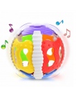 Kolorowe Handrattle Safty Ball Zabawki Dla Niemowląt Miękkie Strony Catcher Grzechotka Puzzle Zabawki Edukacyjne Dla Dzieci