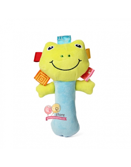 Sozzy Piękny Plush Wypchanych Zwierząt Baby Grzechotka Piskliwy Sticks Zabawki Rąk Bells dla Dzieci Noworodka Prezent Komfort 6 