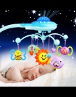Dziecko Grzechotki Zabawki 0-12 Miesięcy Szopka Komórka Muzyczne Łóżko Dzwon Z Niebo Gwiazdy Grzechotki Projekcji Cartoon Wczesn