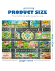39 Sztuk City Map Interaktywne Zabawki Modelu Samochodu Indeksowania Mat Game Pad dla Dzieci Play House (28 Pc Znak Drogowy + 10