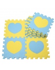 Meitoku dziecko puzzle z pianki EVA zagraj mat/Blokujące Ćwiczenia podłogowe Płytki dywanowe, Dywan dla dzieci, each32cmX32cm 1 