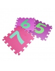 10 sztuk/zestaw Pianki EVA Dla Dzieci Puzzle Playmats Podłogi Maluch Dziecko Dywan Maty Miękkie Dywan Podłogowe Dziecko Indeksow