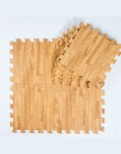 Meitoku Miękka Pianka eva puzzle mata indeksowania; 10 sztuk drewna blokada płytki podłogowe; wodoodporna dywan dla dzieci, salo