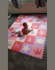 Dzieci miękkie rozwój indeksowania dywany, dziecko gra numer Bloku/list/cartoon maty z pianki eva, pad piętro do gry dla dzieci 