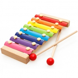 Nauka Edukacja Śliczne 8-Note Ksylofon Przedszkola Malucha Zabawki Instrumenty muzyczne Dla Dzieci 8 Tone