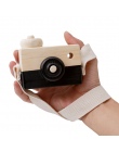 Śliczne Drewniane Toy Camera Dziecko Dzieci Wiszące Camera Fotografia Prop Dekoracji Zabawki Edukacyjne Dla Dzieci Urodziny Boże