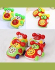 New Baby Przybycia Twarzy uśmiech Śliczny Telefon Zabawki Plastikowe Kolorowe Dzieci Nauka Zabawy Muzyki Telefon Zabawki Klasycz