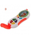 1 pc Elektroniczny Telefon dla Dziecka z Dźwiękiem Inteligentny Telefon Uczenia Edukacyjne Zabawki dla Dzieci Musical Maszyna Śm