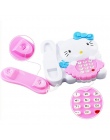 Kitty Musical Komórka Telefon Dla Dziecka Zabawki Dla Dzieci Edukacyjne Interaktywne zabawki Telefon Z Dźwiękiem I Światłem Jako