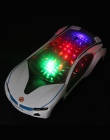Nowy Fajny samochód Światła LED Light Muzyka Uniwersalna Elektryczna Flash 3D Sport dzieci Samochodzik Doskonałe Edukacyjne Zaba