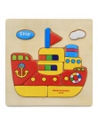 Sprzedaż Drewniane 3D Puzzle Układanki Zabawki Dla Dzieci Cartoon Zwierząt Pojazdu Drewna Puzzle Inteligencja Dzieci Dziecko Wcz