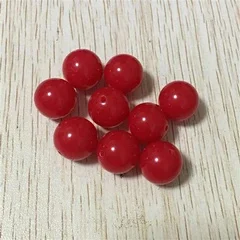 Akrylowe koraliki neonowe okrągłe do biżuterii DIY Szary