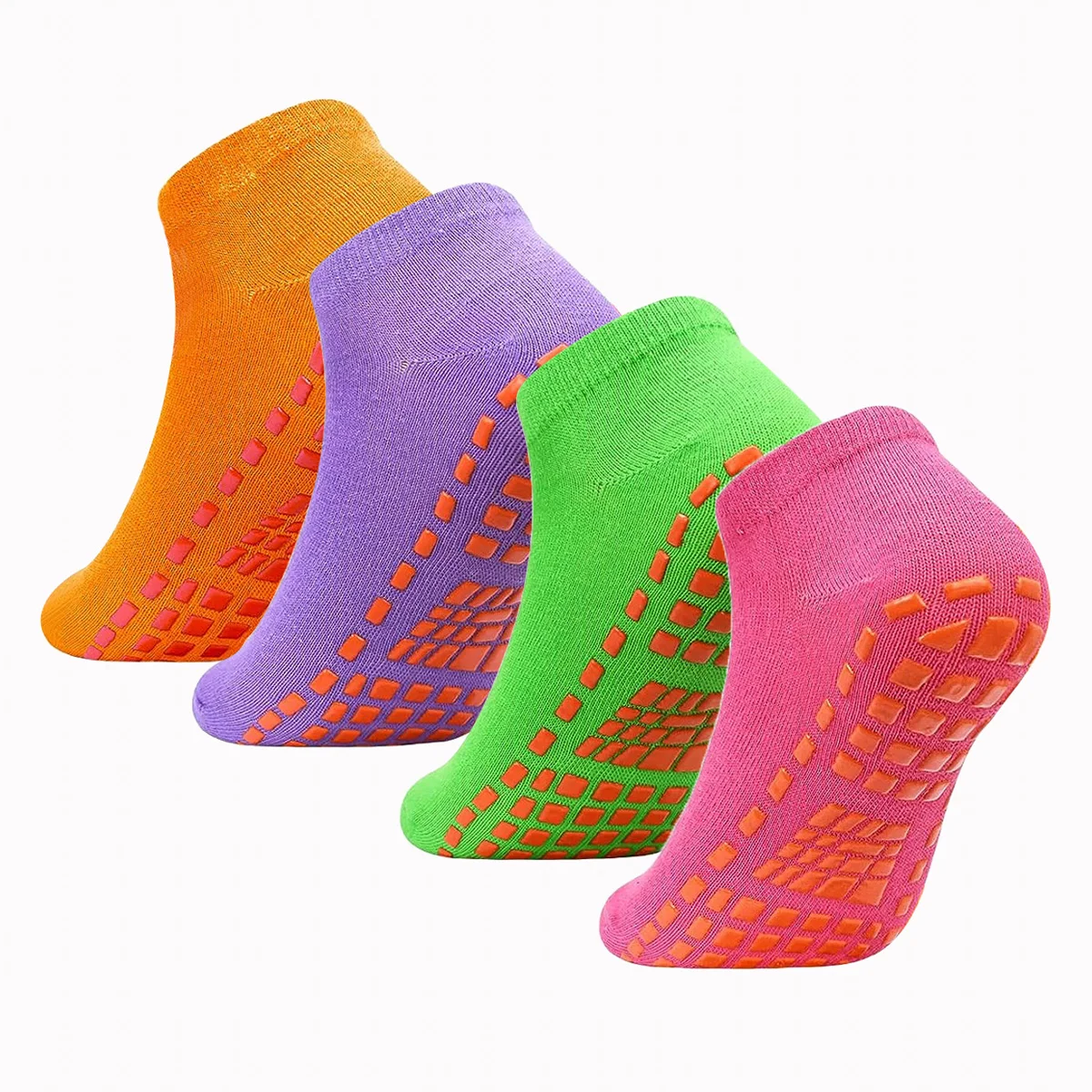 Antypoślizgowe skarpetki do jogi i pilatesu Mix color b