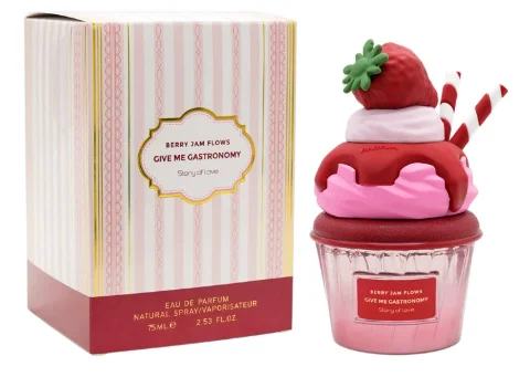 Arabski perfumowany spray do ciała o zapachu gourmet Przezroczysty