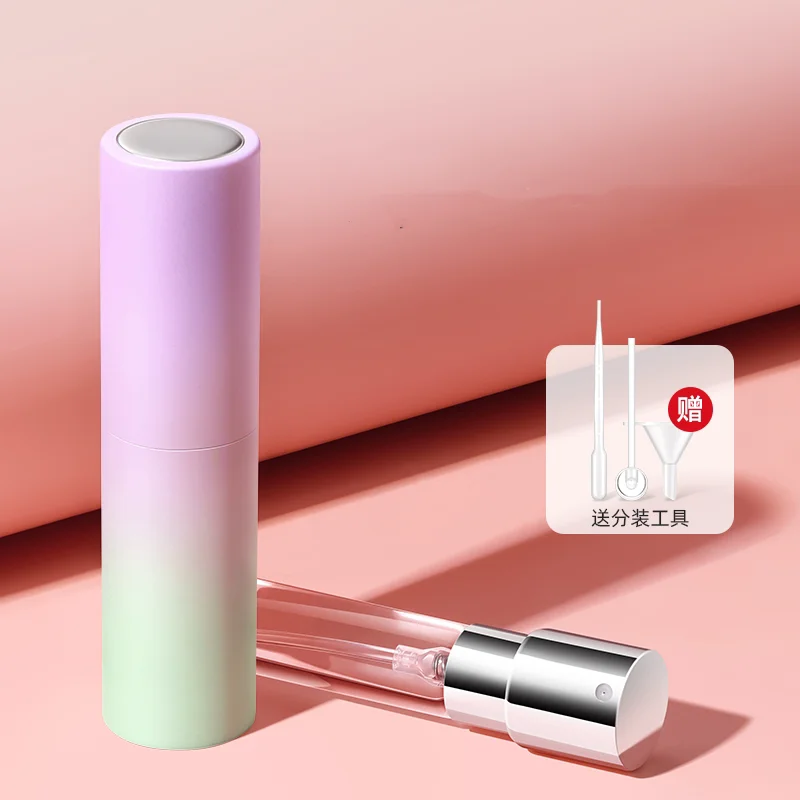 Atomizer do perfum 8 ml przenośny flakonik podróżny Jasnozielony