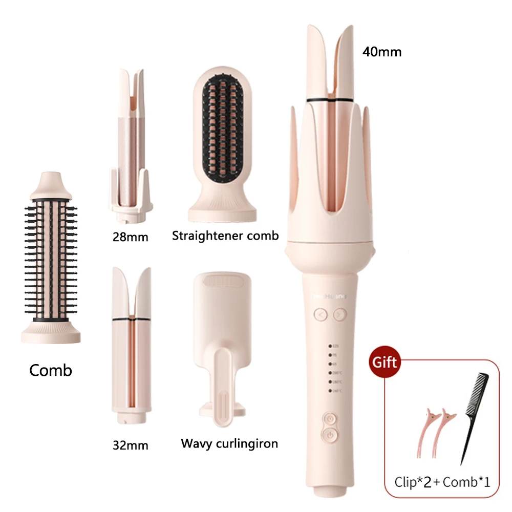 Automatyczna lokówka ceramiczna 5w1 do dużych fal 40mm 6 in 1 set 1