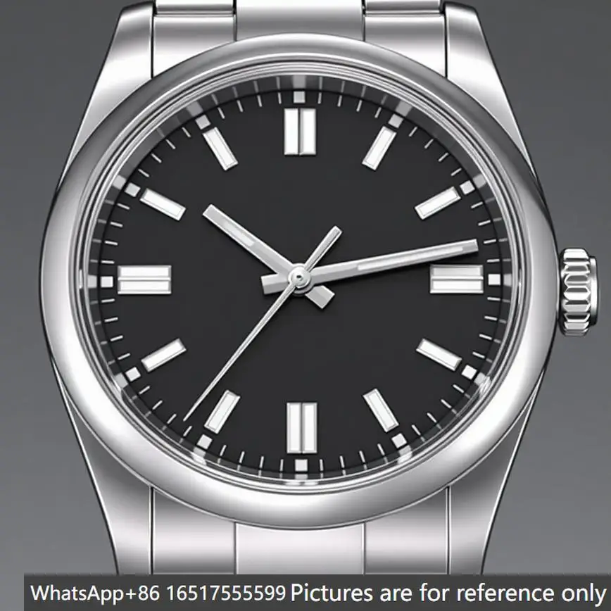 Automatyczny zegarek ze stali 904L, męski i damski, 31-40 mm 4