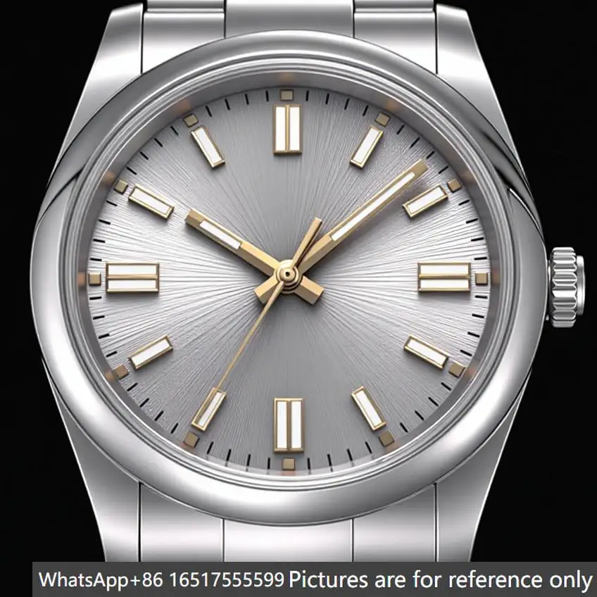 Automatyczny zegarek ze stali 904L, męski i damski, 31-40 mm 6