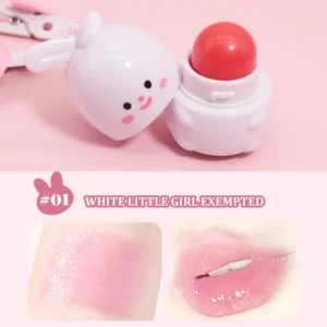 Balsam do ust Goody Bunny zmieniający kolor pod wpływem temperatury Biały
