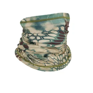 Bandana taktyczna na szyję i twarz – militarny szalik tubowy unisex Czekolada