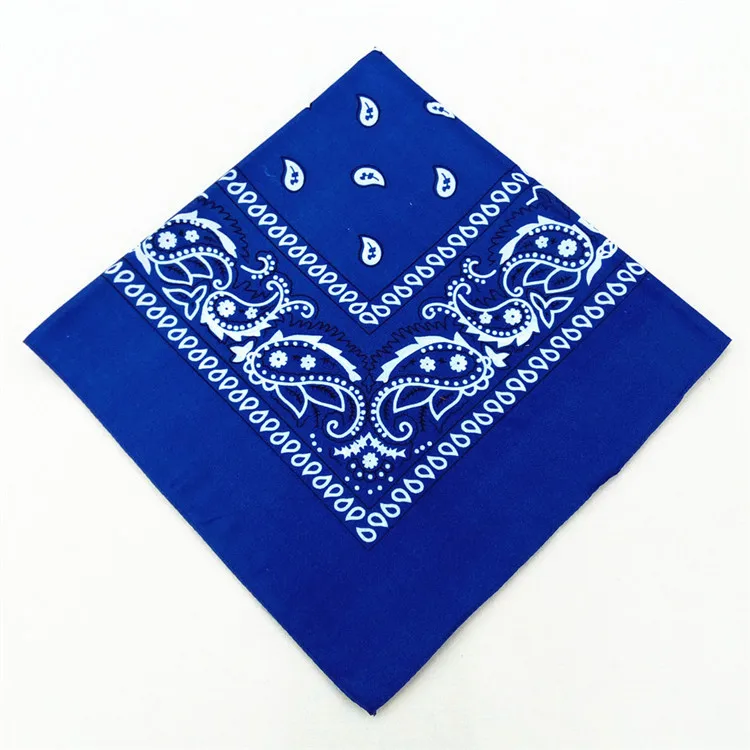 Bawełniana bandana z wzorem paisley 54×54 cm Sapphire