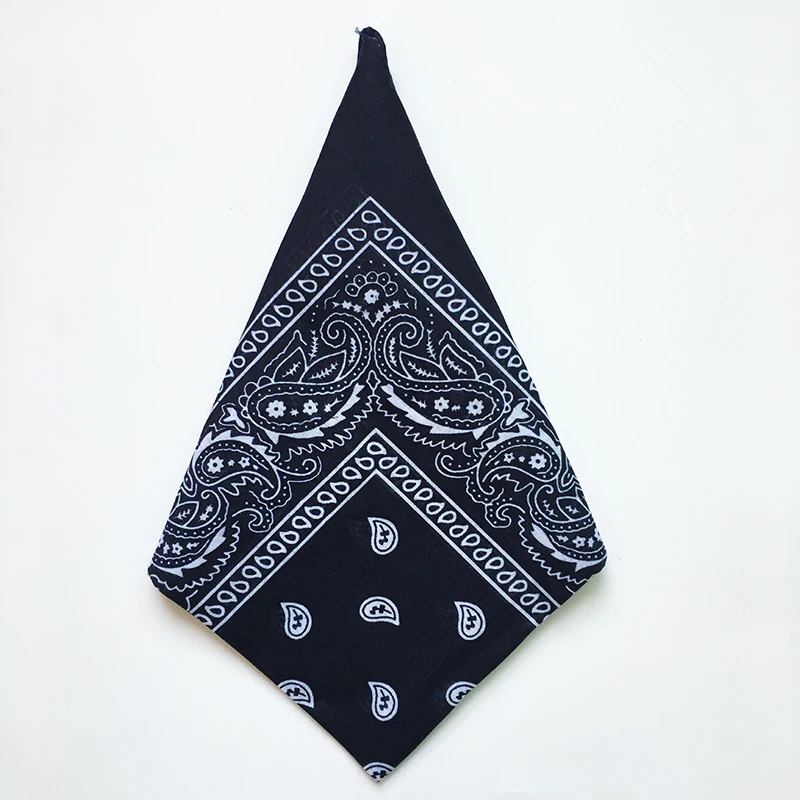 Bawełniana chustka bandana z wzorem paisley Bandana marynarska