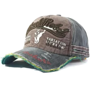 Bawełniana czapka Snapback z siatką w stylu trucker Zielony