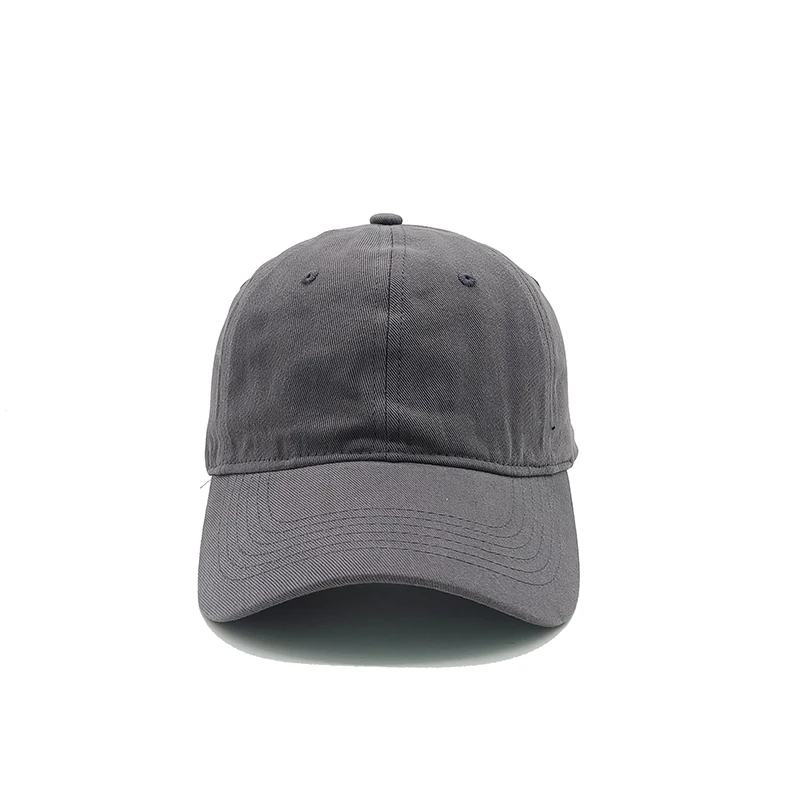 Bawełniana czapka z daszkiem snapback unisex Szary