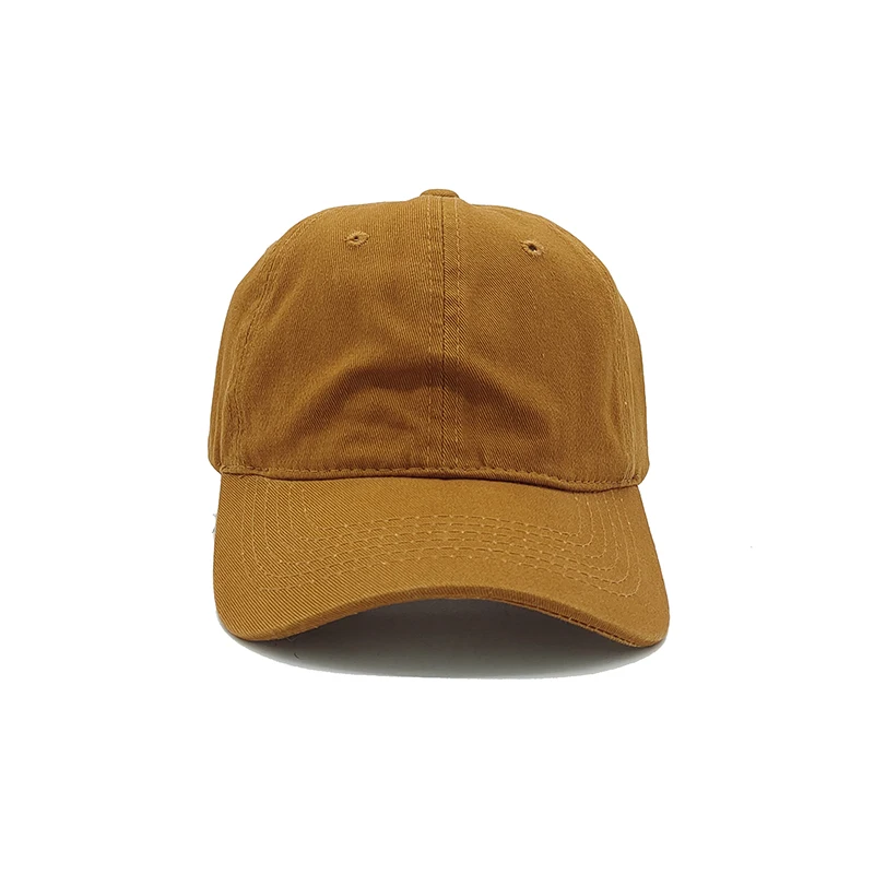 Bawełniana czapka z daszkiem snapback unisex Pomarańczowy