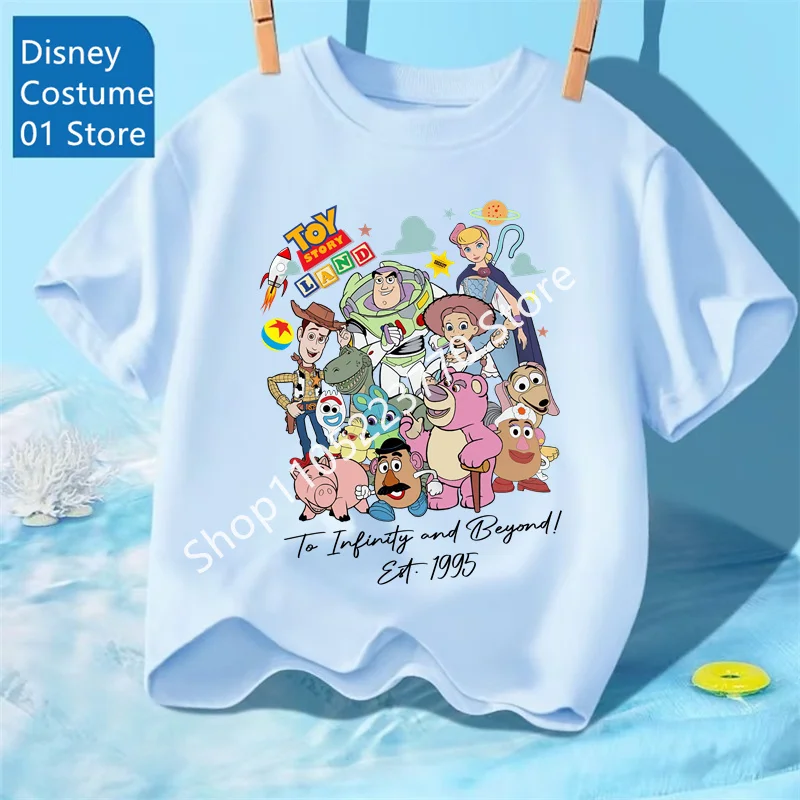 Bawełniana piżama dziecięca Toy Story z Buzzem 13
