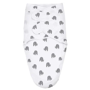 Bawełniany otulacz niemowlęcy – rożek dla noworodka Elephant