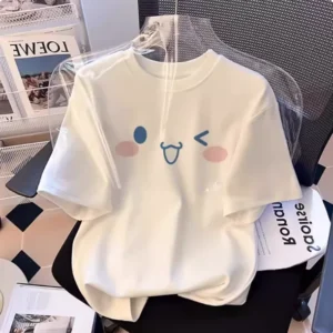 Bawełniany T-shirt Sanrio Cinnamoroll, rodzinny Cmtpxy14999