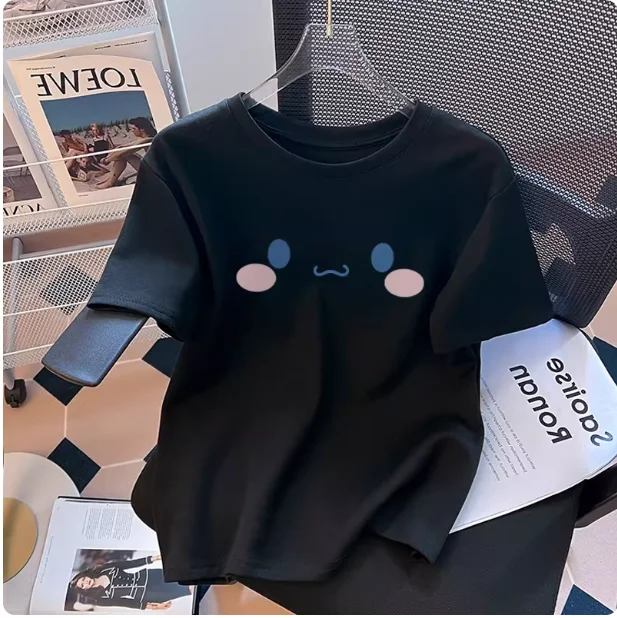 Bawełniany T-shirt Sanrio Cinnamoroll, rodzinny Cmtpxy15001