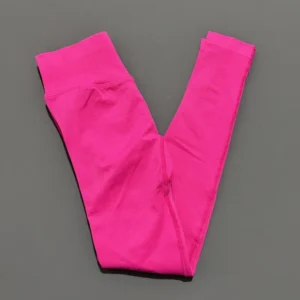 Bezszwowe legginsy do jogi z efektem push-up i wysokim stanem Pitaya