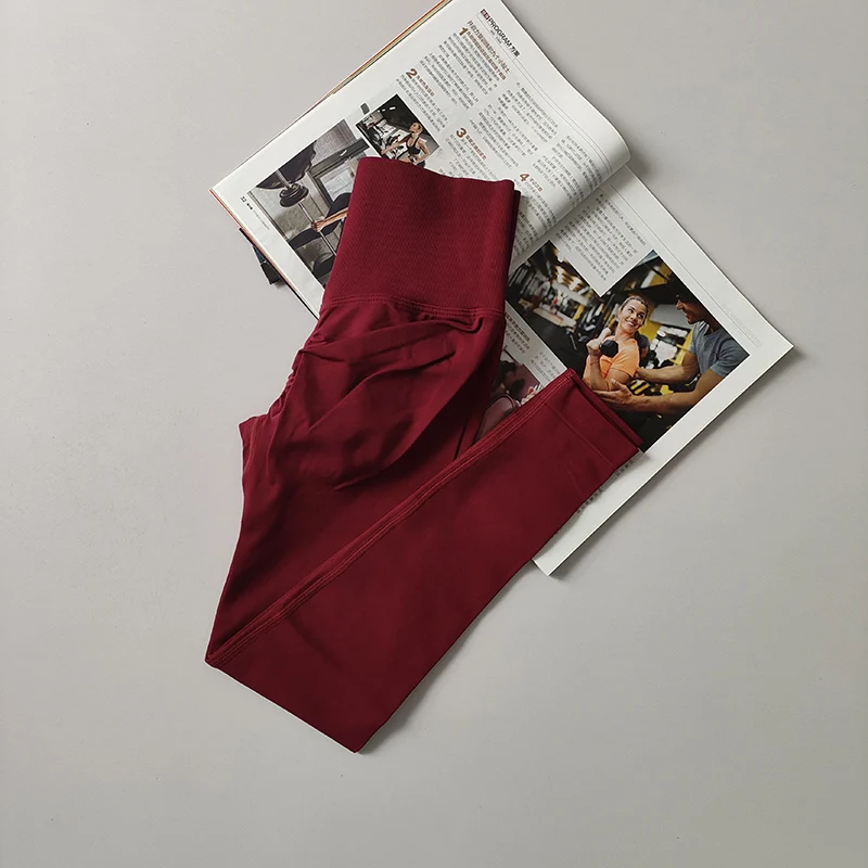 Bezszwowe legginsy do jogi z wysokim stanem push-up Anred