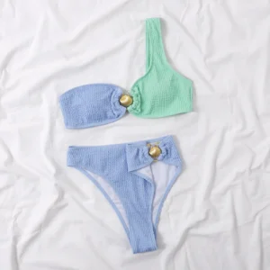 Bikini push-up z cyrkoniami luksusowe seksowne Qjy