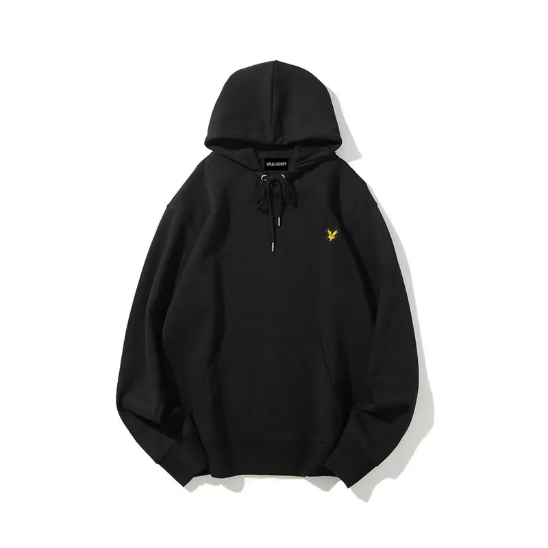 Bluza z kapturem męska bawełniana z haftowanym logo orła 1