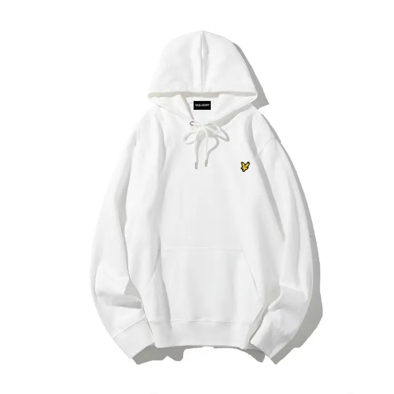Bluza z kapturem męska bawełniana z haftowanym logo orła 2