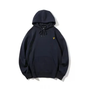 Bluza z kapturem męska bawełniana z haftowanym logo orła 7