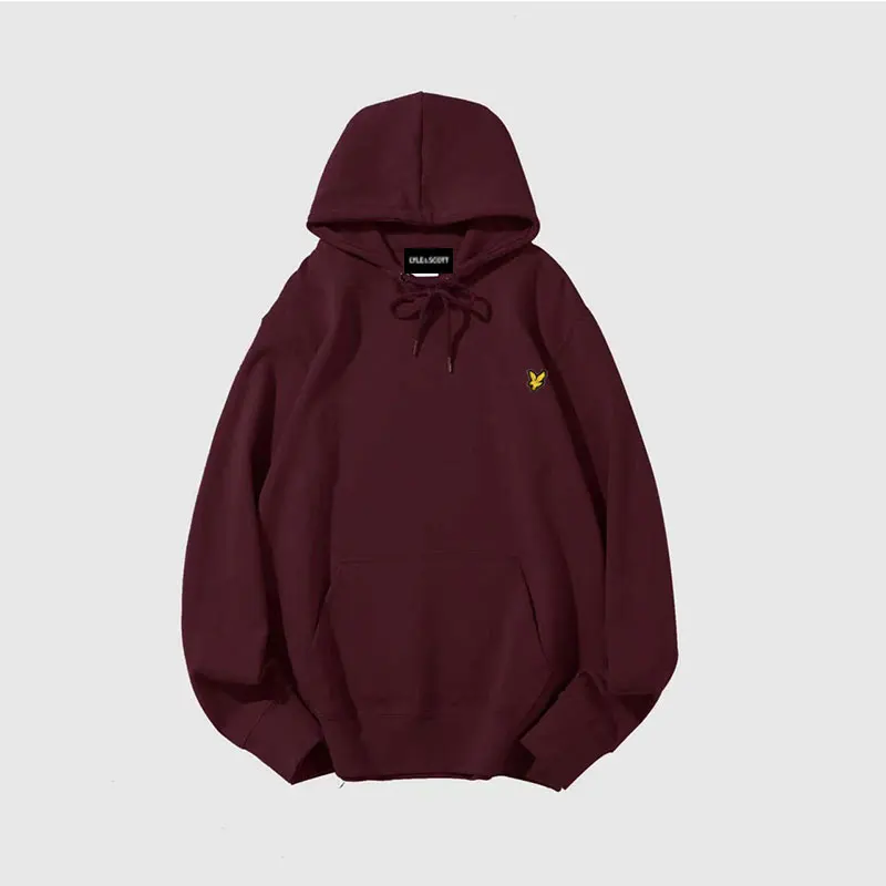 Bluza z kapturem męska bawełniana z haftowanym logo orła 9