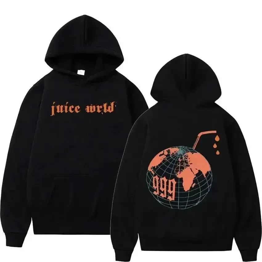 Bluza z kapturem Juice WRLD - męska i damska, hip hop streetwear 1