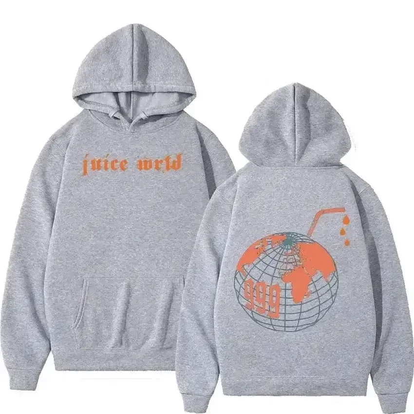 Bluza z kapturem Juice WRLD – męska i damska, hip hop streetwear 5